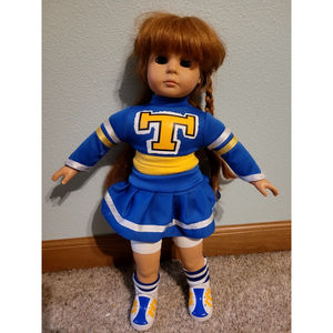 Vintage Engel Puppe Cheerleader Doll
